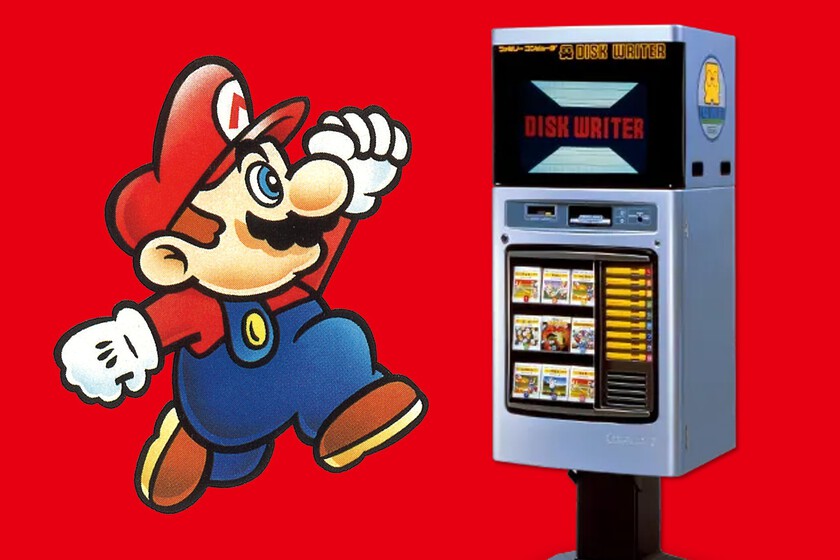 la historia del Disk Writer de Famicom