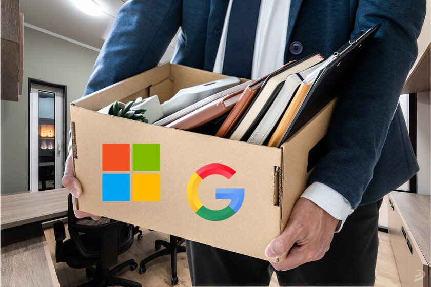 Microsoft y Google vuelven a sacar la doladera con miles de despidos, pero algunos seguirán cobrando sin trabajar
