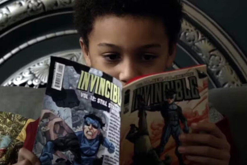 ¿Te diste cuenta? Invencible apareció en The Walking Dead mucho ayer de que la serie de animación nos robase el corazón a todos