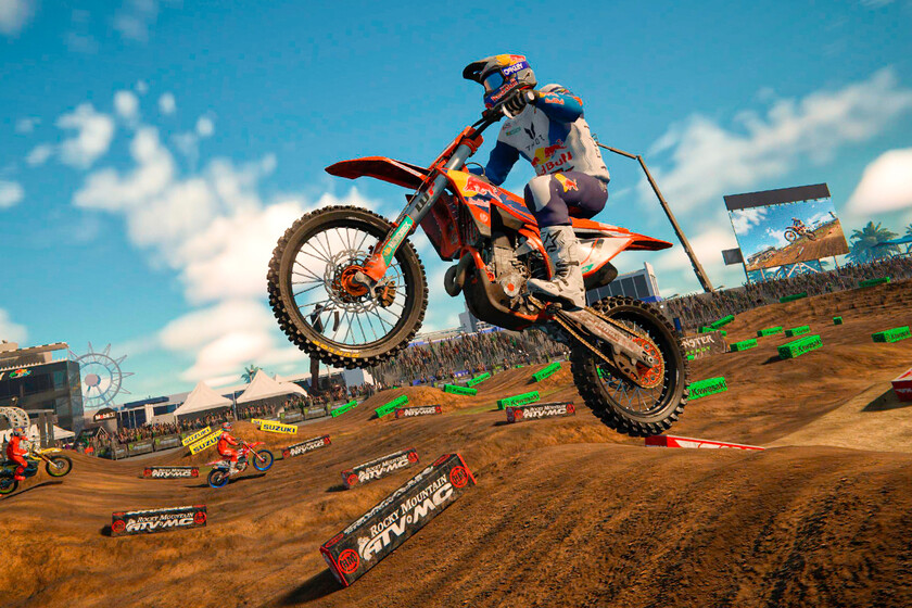 Exploración de Monster Energy Supercross 25: El brinco a Unreal Engine 5 no le sienta todo lo acertadamente que debería, así que su dorso tras dos primaveras de partida es descafeinada