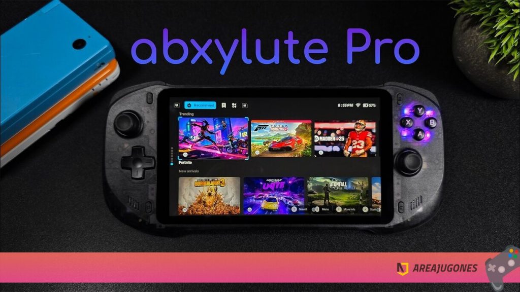 La portátil dedicada a Xbox Cloud Gaming, abxylute One Pro, triunfa en Kickstarter duplicando su meta