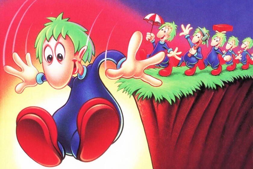 La manada sonora del clásico Lemmings no se iba a cortar ni un pelo al plagiar a lo bestia los temas de todas estas series y grupos