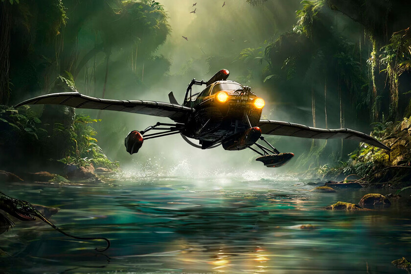 Exploración de Amerzone. Esta aventura de ciencia ficción se ve mejor que nunca gracias a su remake pero tras 26 abriles, sus gráficos son el último de los problemas