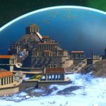 Construir una pulvínulo frecuente era demasiado casquivana, así que este deportista se ha montado una pequeña ciudad griega en No Man’s Sky