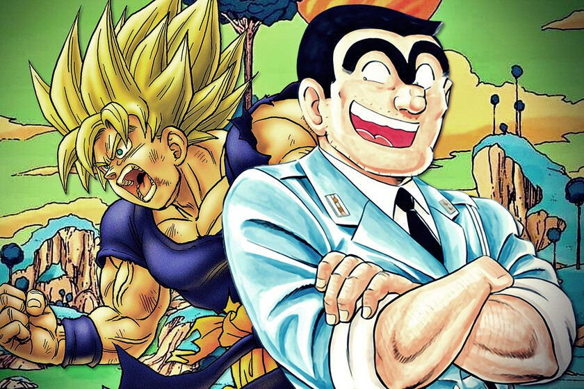 cuando Akira Toriyama dibujó medio capítulo de Kochikame y se llevó Goku, Vegeta y Freezer