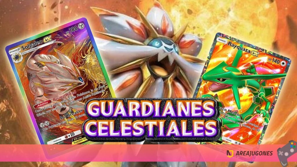Aprende a pugnar la baraja de Solgaleo y Rayquaza EX en la nueva expansión de JCC Pokémon Pocket