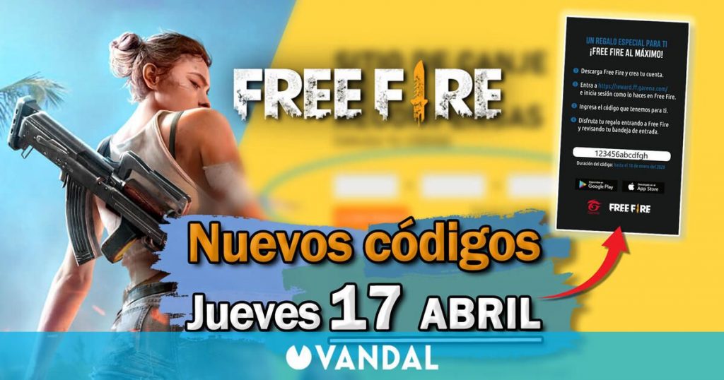 FREE FIRE MAX | Códigos de hoy jueves 17 de abril de 2025 – Recompensas graciosamente