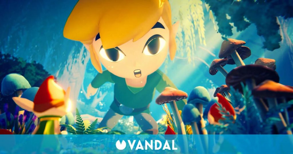 Un remake de Wind Waker con el estilo de Zelda Breath of the Wild: Así de perfectamente quedaría según esta creación fan