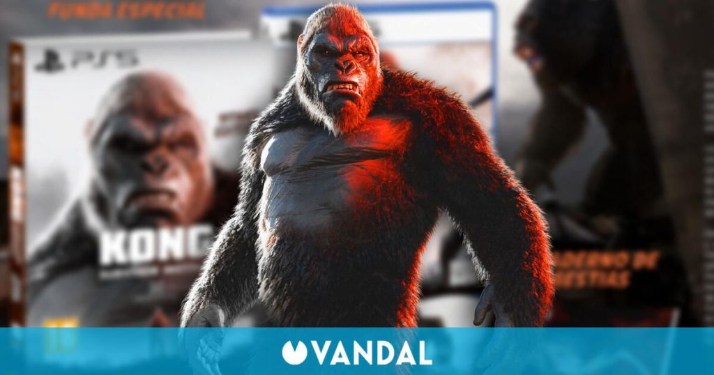 Este peculiar conjunto de King Kong tendrá impresión física y saldrá este año, sólo para PlayStation 5