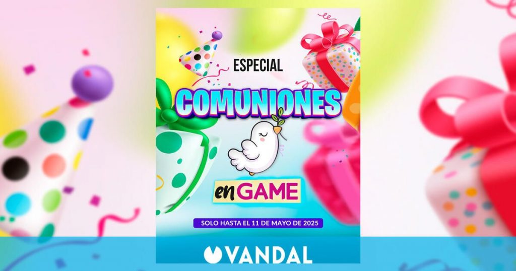 Descubre el Exclusivo Comuniones en GAME con ofertas en consolas, móviles, merchandising y más