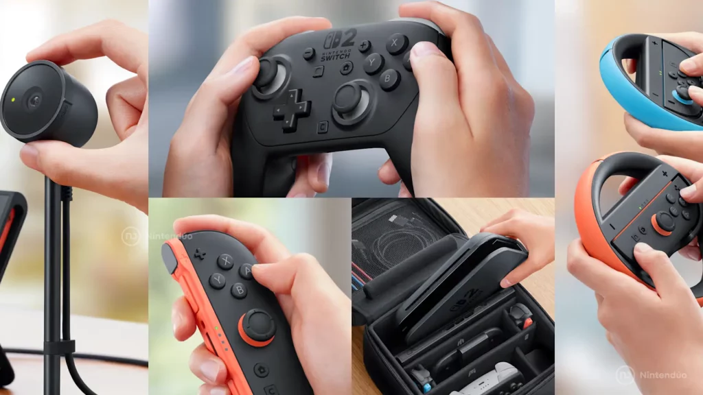 El precio de los accesorios de Nintendo Switch 2 empieza a descender en España
