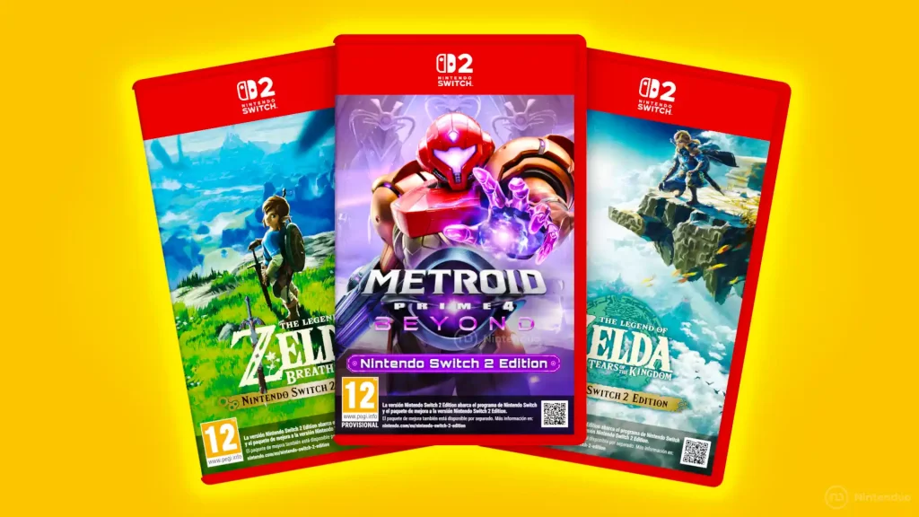 Nintendo por fin aclara el ocultación de las Switch 2 Edition en físico: ¿Con o sin descarga?