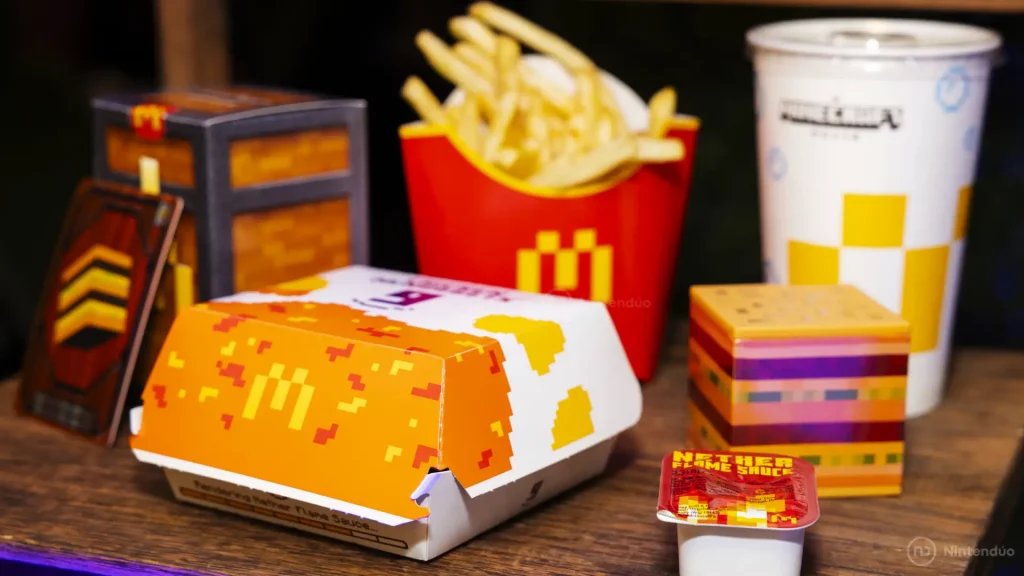 Todas las skins de Minecraft desbloqueables con el menú de McDonald’s de Una Película de Minecraft