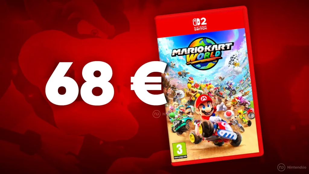Mario Kart World herido de precio hasta 68 € con esta ofrecimiento única