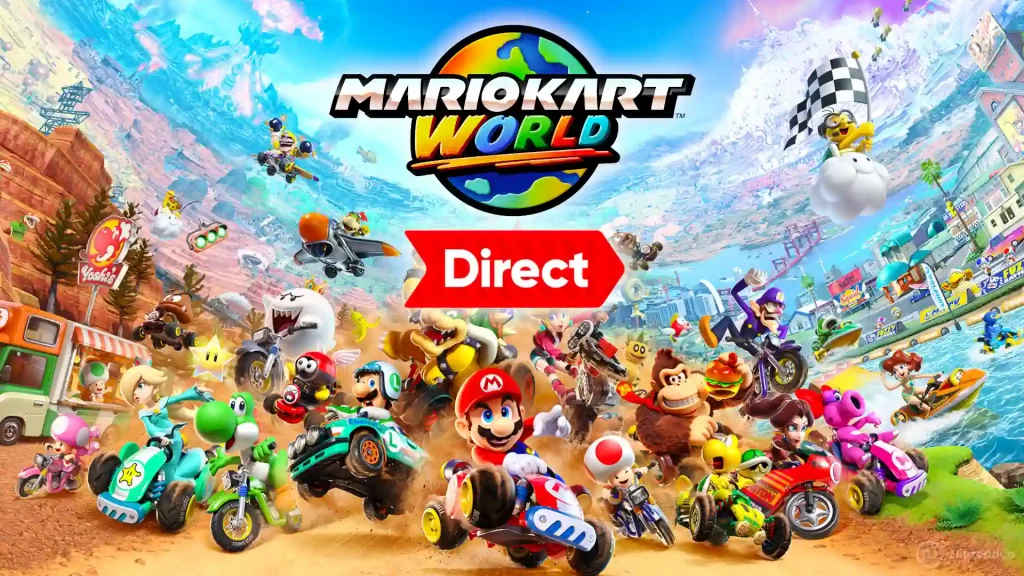Ver el Mario Kart World Direct en directo: dónde, horario y duración