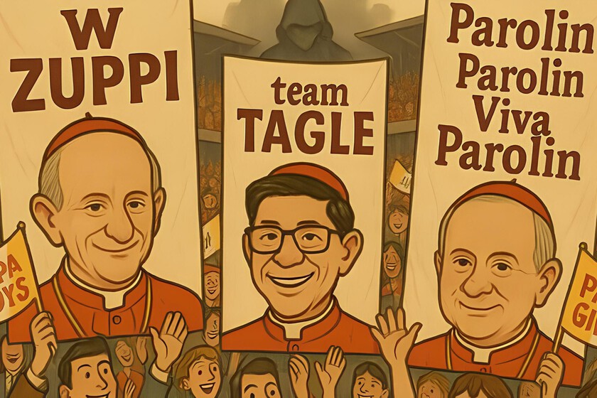 más de 80.000 personas compiten graciosamente para hallar el próximo Papa