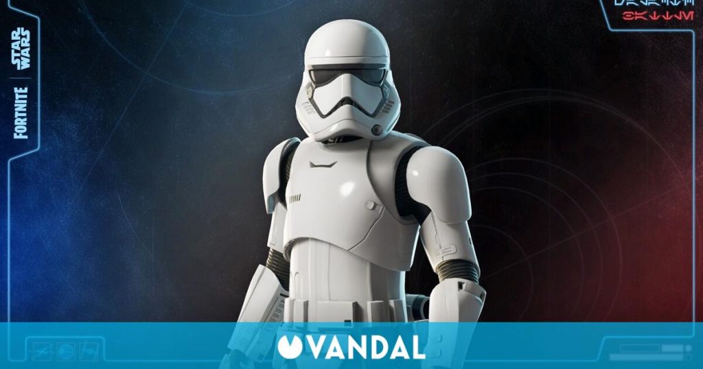 Fortnite regala esta skin arbitrario de Star Wars para guatar el battle royale de Stormtroopers