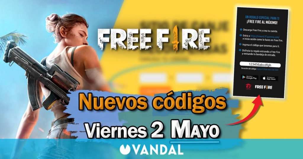 FREE FIRE MAX | Códigos de hoy jueves 2 de mayo de 2025 – Recompensas de gorra