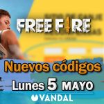 FREE FIRE MAX | Códigos de hoy lunes 5 de mayo de 2025 – Recompensas gratuito