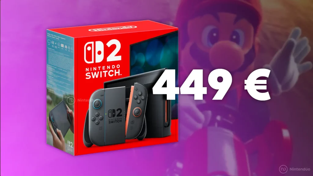 Nintendo Switch 2 quebranto su precio hasta 449 con este ofertón: ¡Aprovecha!